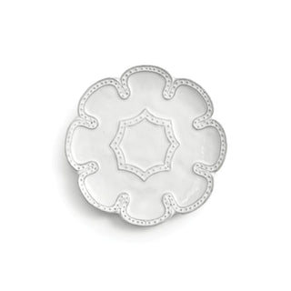 Bella Bianca Beaded Lace Bread/Canapé Plate