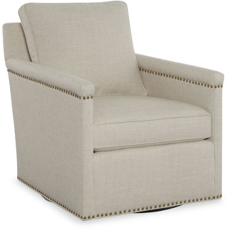 Brooklyn Swivel Chair - Cotswald Basil