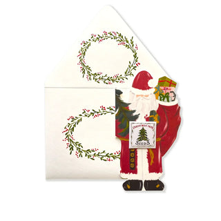 Santa Clause Christmas Greeting Card