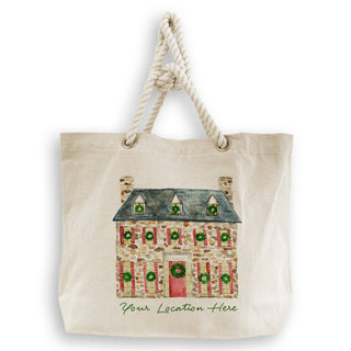 Christmas Stone Home with Location: Wine Bag / -