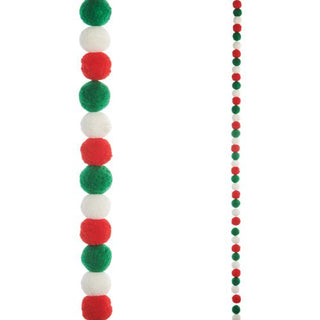 6' Pom Pom Garland