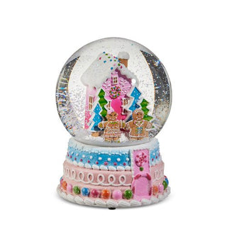 6.5" Gingerbread House Water Globe