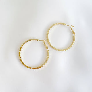 Goldie Hoops Earrings Gold Filled