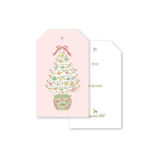 Famille Rose Medallion Tree Gift Tags