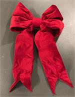 38"H X 24"W VELVET DISPLAY BOW