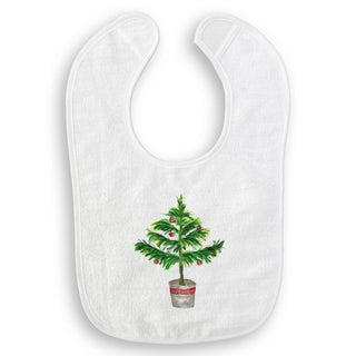 Christmas Tree In Pot: Natural Guest Towel / -