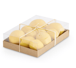 7.5 Inch Box of 10 2.5 Inch Lemons