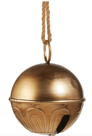 8" Gold Sleigh Bell