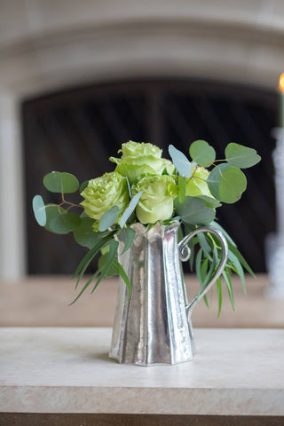 Vintage Tall Scalloped Pitcher