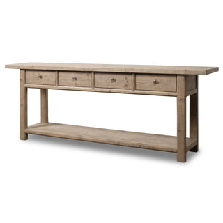 Amalfi Long 4-Drawer Console Table