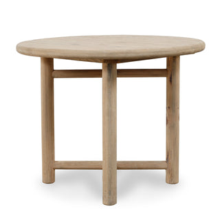 Capri Round Side Table Weathered Natural