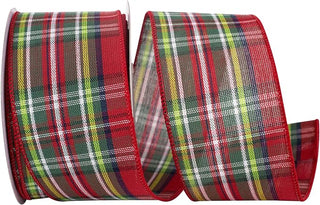 Plaid Classic Canvas Wired - 2-1/2", 10yrds
