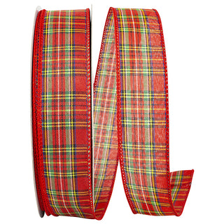 Tradition Plaid Wired Edge