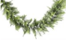 9'L APPALACHIAN PINE GARLAND 13" W