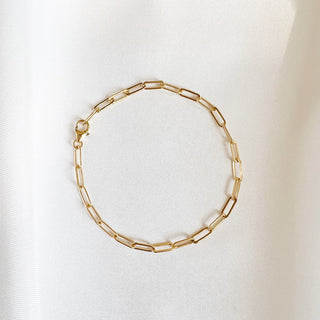 Allie Paperclip Chain Bracelet