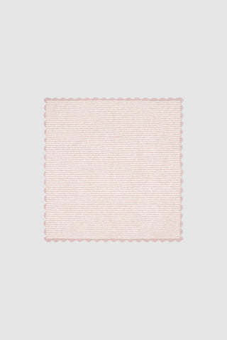 Cozy Chic Stripe Scallop Blanket