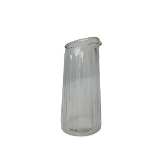 Ruffle Glass Lines Carafe