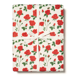 Red Cap Wrapping Paper Rolls