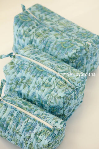 Motif Print Travel Case