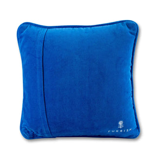 Charming Chic Blue Pillow