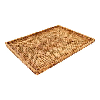 Rectangle Flat Rim Tray