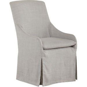 Slipcover Dining Chair in Brabant Silver