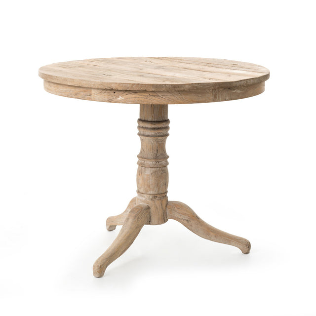 Round Occasional Table - Whitewash