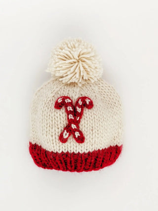 Candy Cane Beanie Hat