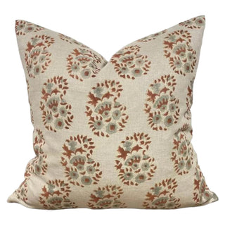 Designer "Coronado" Floral Pillow 24x24