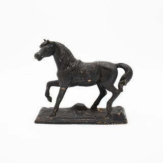 Vintage Cast Iron Horse