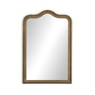 Effie Mirror-Raw Antique Brass