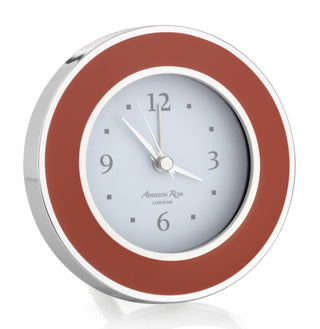 Orange & Silver Alarm Clock