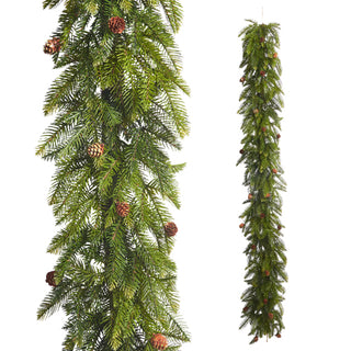 Cedar & Mini Pinecone Garland 5.5'L x 12'girth