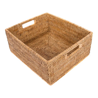 Rectangle Basket with cut out Handles