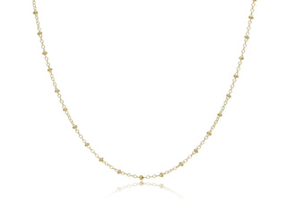 ENewton | 15" Choker Simplicity Chain Gold