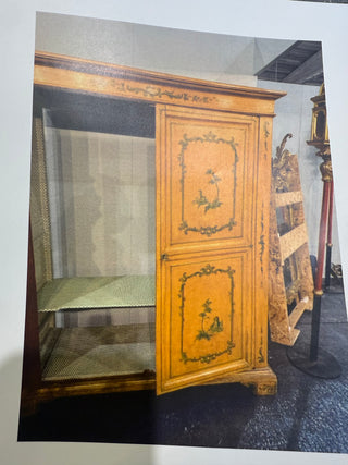 Venetian Style Handpainted Armoire Villa Cabinet