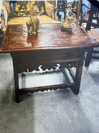 French Carved Apron Table