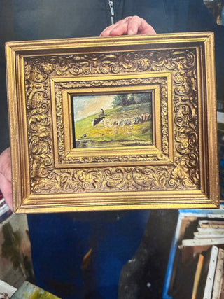 Pastoral French Oil Painting