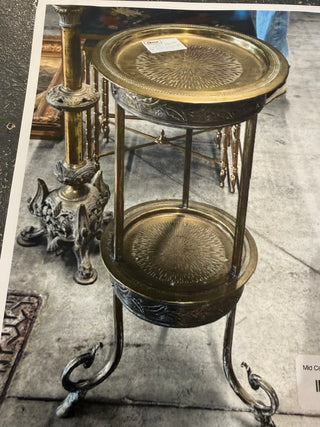 Mid Century Brass Table
