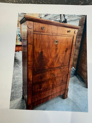 Biedermeier Walnut Secretary c.1820