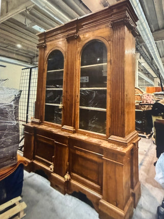 Antique Arched Bookcase