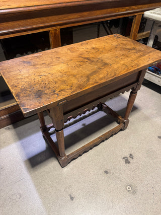 Antique Small Scallop Table