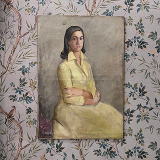 "Portrait of a young woman" - M. Ruz