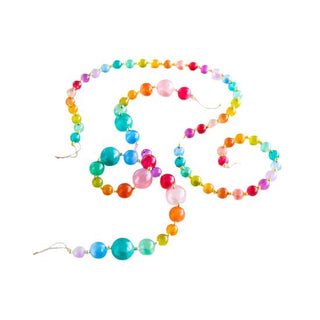 Rainbow Ball Glass Garland