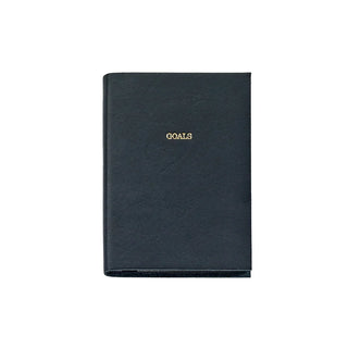 2" Mini Journal - Goals, Black