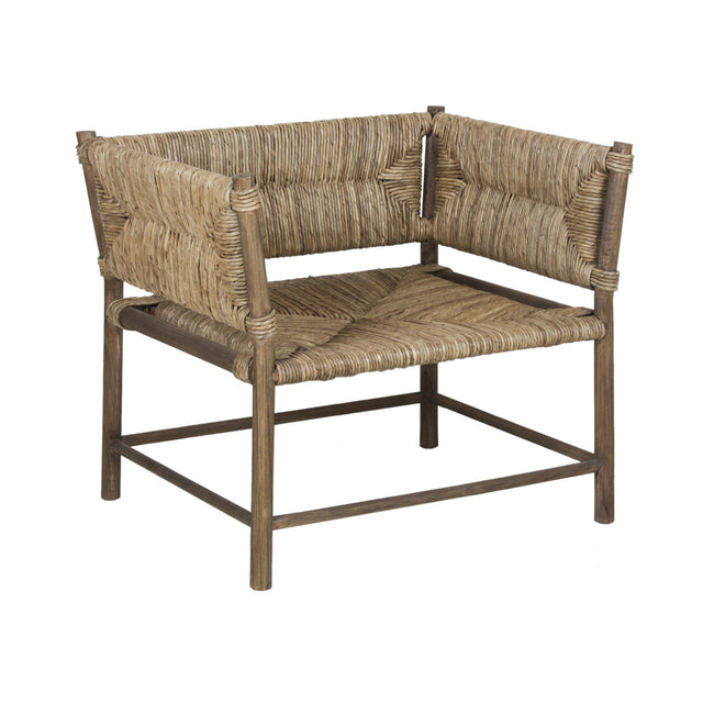 Jeffrey Wide Woven Occasional Chair