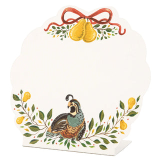 Partridge Place Card