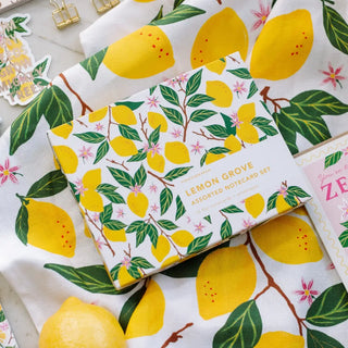 Lemon Grove Assorted Notecard Set