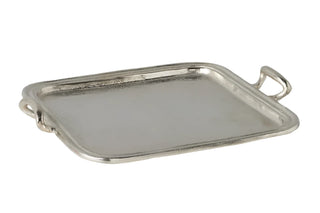 Silver Square Hotel Tray, Large