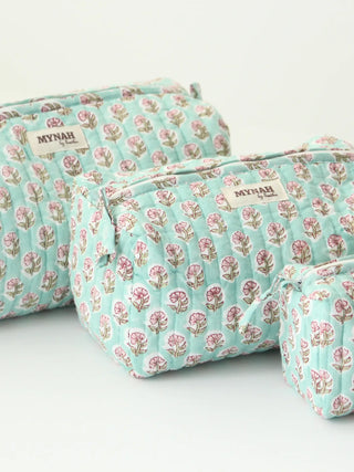 Motif Print Travel Case